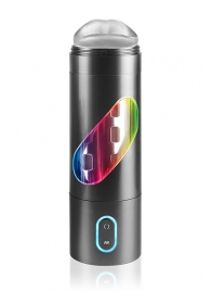 Перезаряжаемый мастурбатор-ротик Extreme Toyz Rechargeable Roto-Bator Mouth - Pipedream - в Магнитогорске купить с доставкой