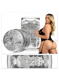 Прозрачный двусторонний мастурбатор Fleshlight Quickshot Mia Malkova - Fleshlight - в Магнитогорске купить с доставкой