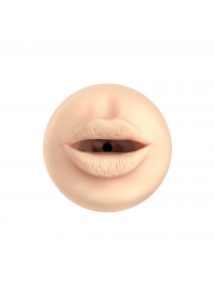 Телесный мастурбатор-ротик Feel Stroker Mouth - Kiiroo - в Магнитогорске купить с доставкой