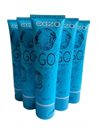 Набор из 5 пролонгирующих лубрикантов на водной основе Egzo Go (по 100 мл.) - EGZO - купить с доставкой в Магнитогорске