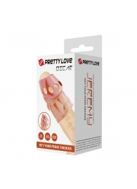 Реалистичная насадка на пенис Oscar - Baile - в Магнитогорске купить с доставкой