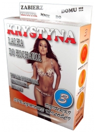 Надувная секс-кукла Krystyna - Boys of Toys - в Магнитогорске купить с доставкой