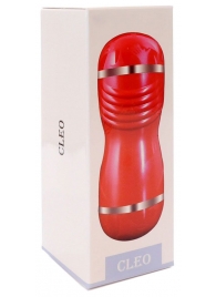 Двусторонний мастурбатор в колбе Cleo - вагина и ротик - Boys of Toys - в Магнитогорске купить с доставкой