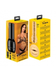 Мастурбатор-ротик Kiiroo Feel Victoria Mouth - Kiiroo - в Магнитогорске купить с доставкой