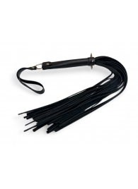 Черная плеть с шипами Risky Arsenal - 55 см. - БДСМ Арсенал - купить с доставкой в Магнитогорске