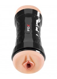 Двусторонний мастурбатор в колбе Super Flip-A-Pussy Over - Pipedream - в Магнитогорске купить с доставкой