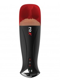 Мастурбатор-вагина в колбе с вибрацией Fuck-O-Matic Pro XL - Pipedream - в Магнитогорске купить с доставкой