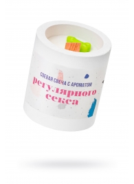 Ароматическая свеча «Регулярный секс» - Pecado - купить с доставкой в Магнитогорске