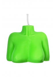 Зеленая сувенирная свеча «Женский силуэт» - Pecado - купить с доставкой в Магнитогорске