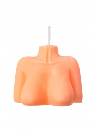 Оранжевая сувенирная свеча «Женский силуэт» - Pecado - купить с доставкой в Магнитогорске