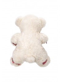 Бондажный набор: белый мишка с розовыми оковами и наручниками - Pecado - купить с доставкой в Магнитогорске