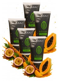 Набор из 5 съедобных лубрикантов JUJU со вкусом тропических фруктов - JuJu - купить с доставкой в Магнитогорске