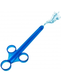 Синий шприц для введения лубриканта XL Lubricant Launcher - XR Brands - купить с доставкой в Магнитогорске