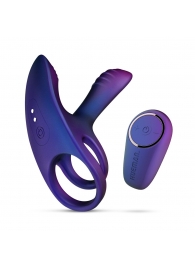 Фиолетовое эрекционное виброкольцо с клиторальной подушечкой Infinity Ignite - ONE DC B.V. - в Магнитогорске купить с доставкой