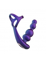 Фиолетовое эрекционное виброкольцо с анальной ёлочкой Stellar Force - ONE DC B.V. - в Магнитогорске купить с доставкой