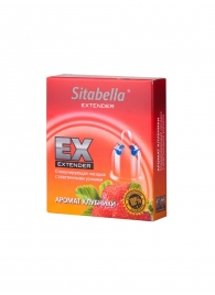 Стимулирующая насадка Sitabella Extender  Клубника - Sitabella - купить с доставкой в Магнитогорске