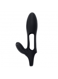 Черная насадка на пенис с вибрацией Nautilus - Zero Tolerance - в Магнитогорске купить с доставкой