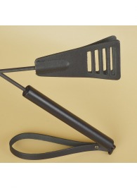 Черный кожаный стек «Сириус» - 60 см. - Sitabella - купить с доставкой в Магнитогорске