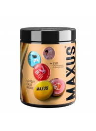 Точечные презервативы MAXUS 2000 Amazing Dots с железным кейсом - 12 шт. - Maxus - купить с доставкой в Магнитогорске