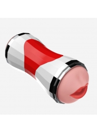 Двусторонний мастурбатор в колбе Power Grip Cup - вагина и ротик - Boys of Toys - в Магнитогорске купить с доставкой