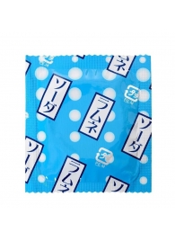 Презерватив Sagami Studded Lemonade с ароматом лимонада - 1 шт. - Sagami - купить с доставкой в Магнитогорске