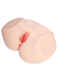Мастурбатор-полуторс с двойным слоем материала Jenny Onahole Real Vagina - KOKOS - в Магнитогорске купить с доставкой
