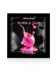 Саше съедобной оральной смазки OraLove с ароматом бабл-гам - 3 гр. - Биоритм - купить с доставкой в Магнитогорске
