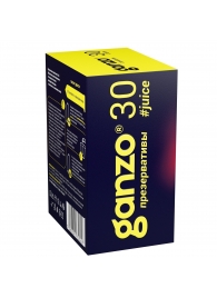 Ароматизированные презервативы Ganzo Juice - 30 шт. - Ganzo - купить с доставкой в Магнитогорске