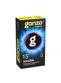 Супертонкие презервативы Ganzo Invisible - 15 шт. - Ganzo - купить с доставкой в Магнитогорске