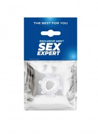 Стимулирующая насадка на пенис с несколькими видами рельефа - Sex Expert - в Магнитогорске купить с доставкой