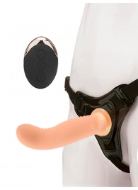 Женский вибрострапон со съемной насадкой и пультом ДУ - Erokay - купить с доставкой в Магнитогорске