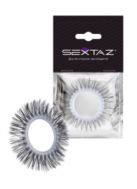Круглое эрекционное кольцо с длинными «ресничками» - Sextaz - в Магнитогорске купить с доставкой