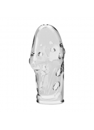 Прозрачная насадка на пенис Booker - 8 см. - Baile - в Магнитогорске купить с доставкой