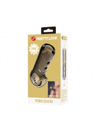 Дымчатая насадка на пенис Farrel - Baile - в Магнитогорске купить с доставкой