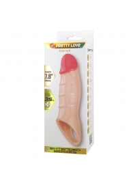 Телесная удлиняющая насадка на пенис Darnel - Baile - в Магнитогорске купить с доставкой