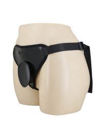 Черные трусики харнесс с платформой Caludio I - Baile - купить с доставкой в Магнитогорске