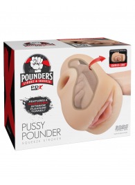 Телесный мастурбатор-вагина Pussy Pounder Squeeze Stroker - Pipedream - в Магнитогорске купить с доставкой