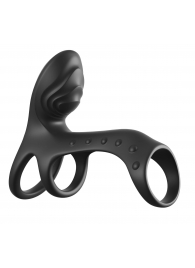 Черная насадка на пенис Ultimate Couples Cage Pro - Pipedream - в Магнитогорске купить с доставкой