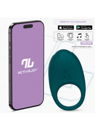 Зеленое интерактивное виброкольцо Ringo - Intoyou - в Магнитогорске купить с доставкой