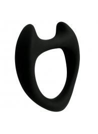 Черное эрекционное кольцо с рожками Wooomy Toro M - Adrien Lastic - в Магнитогорске купить с доставкой