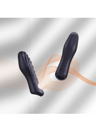 Сливовая силиконовая насадка на пенис с подхватом Manwan Ryzer - Manwan - в Магнитогорске купить с доставкой