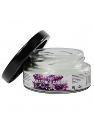 Массажная свеча «Сирень» - 50 мл. - SGAN - купить с доставкой в Магнитогорске