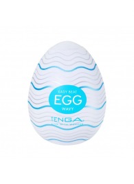 Мастурбатор-яйцо Tenga Egg Wavy - Tenga - в Магнитогорске купить с доставкой