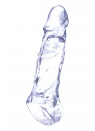 Прозрачная насадка-удлинитель Length Enhancer с подхватом - 16 см. - NMC - в Магнитогорске купить с доставкой