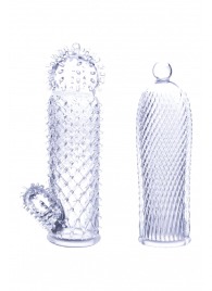 Набор из 2 прозрачных насадок на член Seductive Tickler Sleeves - NMC - в Магнитогорске купить с доставкой