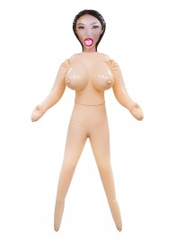Телесная надувная секс-кукла с пышным бюстом - NMC - в Магнитогорске купить с доставкой