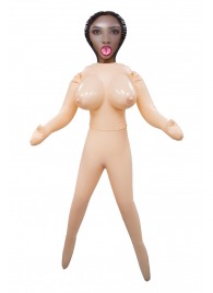 Телесная надувная секс-кукла с 3 любовными отверстиями - NMC - в Магнитогорске купить с доставкой