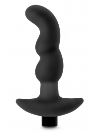Черный вибромассажер простаты Prostate Massager 03 - 15,2 см. - Blush Novelties - в Магнитогорске купить с доставкой