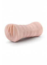 Телесный мастурбатор-вагина Ayumi с вибрацией - Blush Novelties - в Магнитогорске купить с доставкой