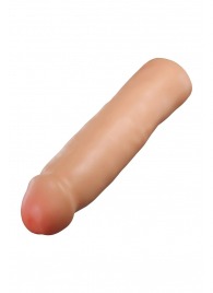 Телесная насадка-удлинитель Tenacity - 21,6 см. - Blush Novelties - в Магнитогорске купить с доставкой